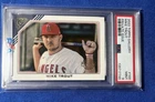 2022 Topps Gallery #100 Mike Trout /250 Private Issue Los Angeles Angels PSA 9