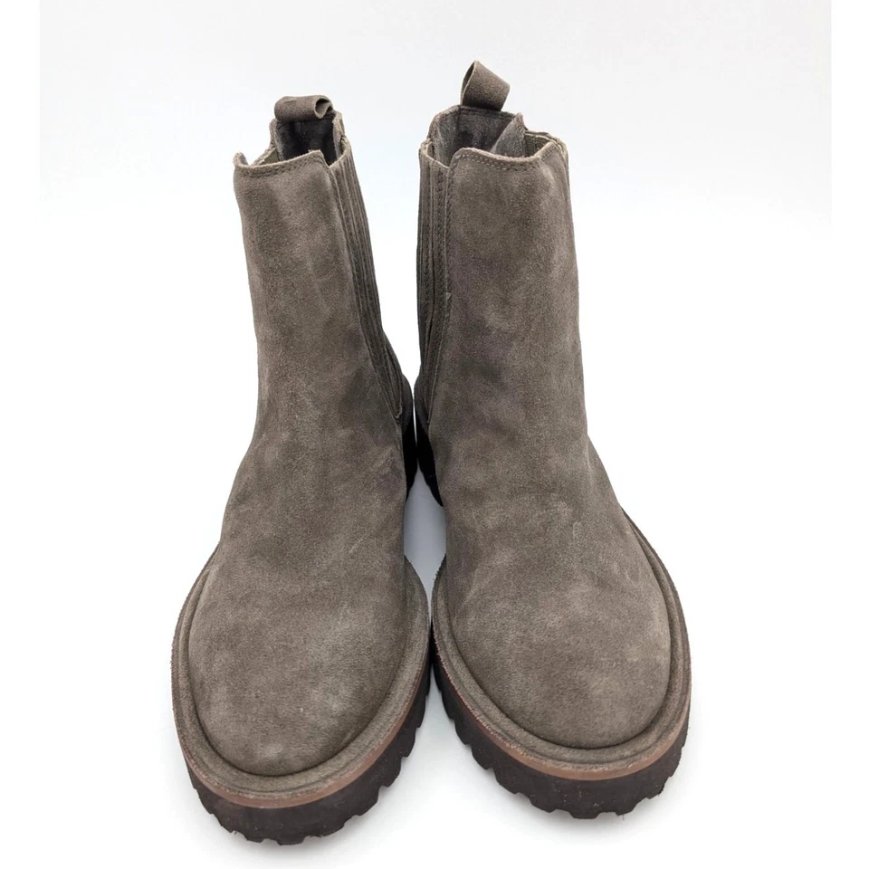 Botas Chelsea Seychelles Anacardo Punta Redonda Para Mujer Gamuza Taupe Talla US6.5 EU37 Foto 2 de 4