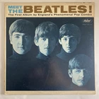 THE BEATLES - MEET THE BEATLES - RARE MISPRINT MONO 1964 VINYL LP - VG+