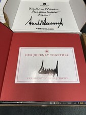 Our Journey Together SIGNED Book by President Donald J. Trump BRAND NEW RARE 🔥