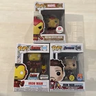 Iron Man Funko Pop! Lot of 3 #580, #918, and #1172
