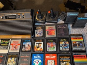 Atari 2600 Woody Tested With 48 Classic Games Paddles 2 Joysticks Touch Pad 