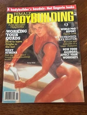 FEMALE BODYBUILDING #12 muscle fitness magazine KELLY RILEY/Kay Baxter 11-88