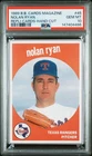 147404486 Nolan Ryan 1989 Baseball Card Magazine #45 Repli-Cards PSA 10