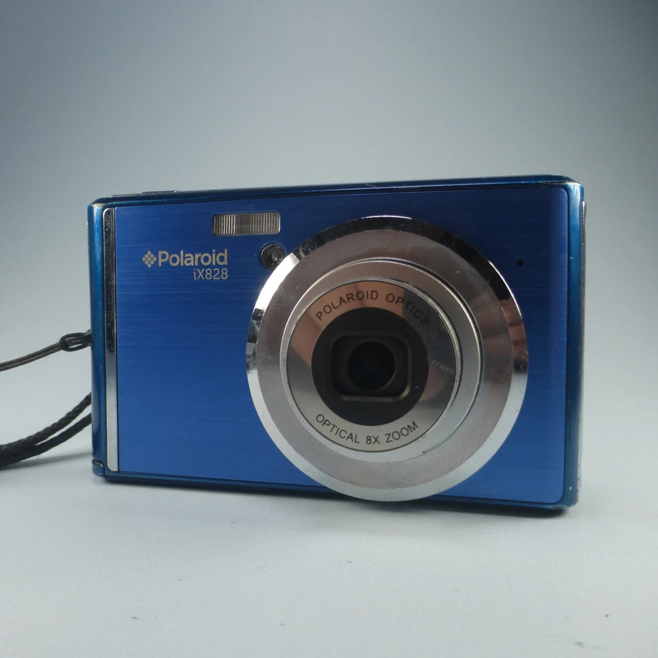 Polaroid Digital Camera iX828 20.1MP Blue Tested - Image 2 of 4