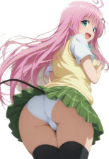 Lala with pink hair Vinyl Car Decal Sticker 7" Weatherproof