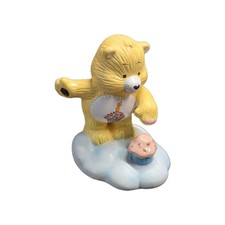 CARE BEARS 1984 BIRTHDAY BEAR CERAMIC FIGURINE VINTAGE AMERICAN GREETINGS 53234