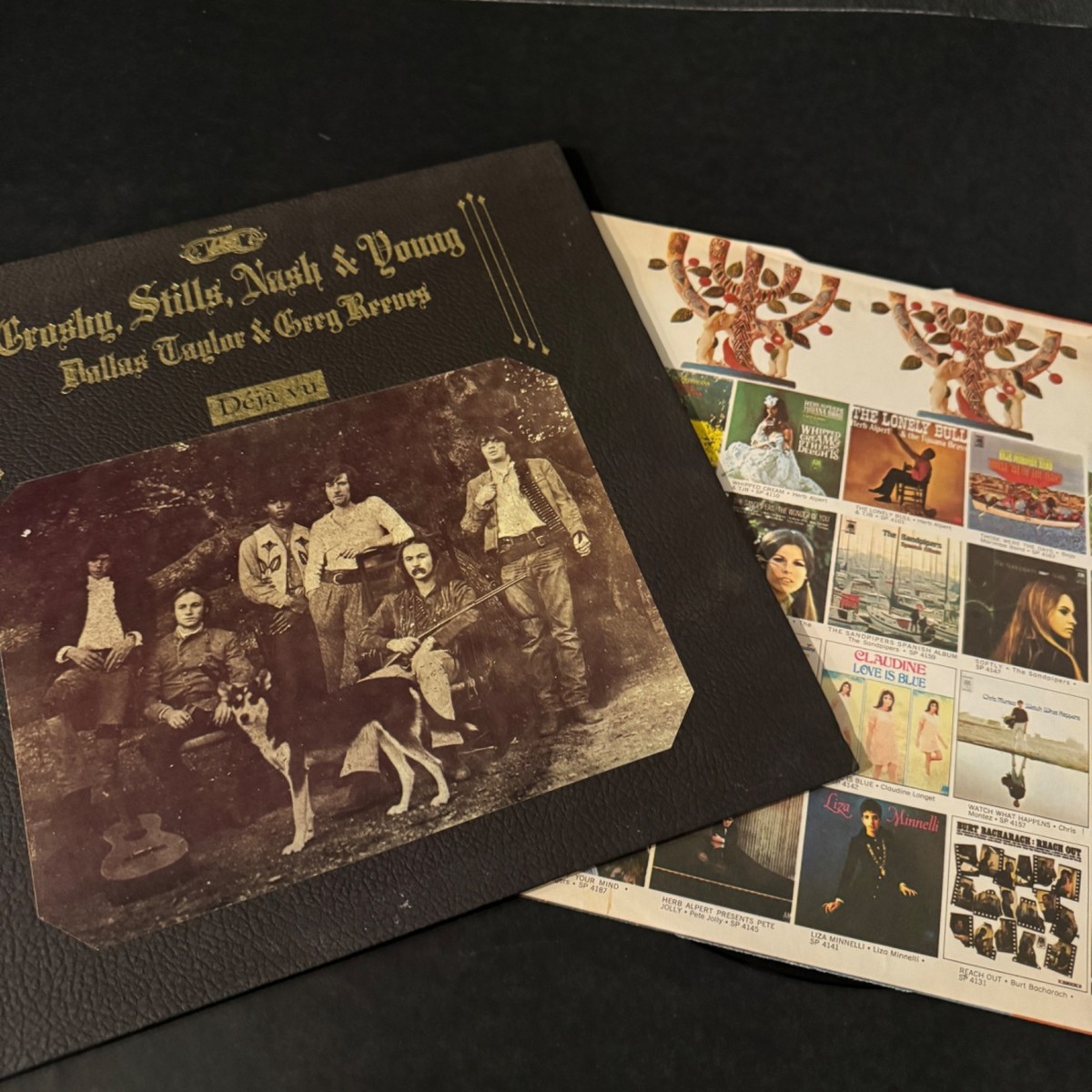 米LP Crosby, Stills, Nash &amp; Young D?j? Vu R17200 Atlantic /00400 Crosby Stills Nash & Young Déjà Vu LP Vinyl 33RPM Atlantic