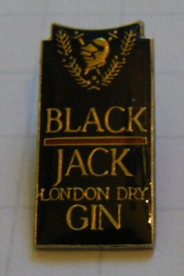 Pins BLACK JACK LONDON DRY GIN