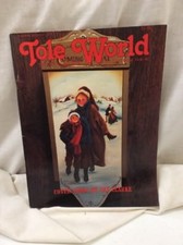 vintage Tole World Magazine Patterns fine art decorative Painting Nov/Dec 1979