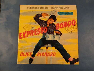 7'' EP ITALY - CLIFF RICHARD - ''EXPRESSO BONGO'' - ROCK - ROCK 'N' ROLL - 1960