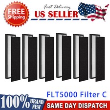 1-6 HEPA Filter C FLT5000 FLT5111 for GermGuardian Air Purifier Models AC5350B