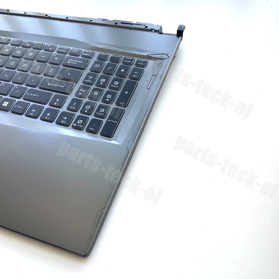 Новый для MSI GP75 GP75VR без сенсорной панели Palmrest клавиатуры цветной MS-17E2 США - Изображение 4 из 4