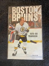 1979-80 NHL BOSTON BRUINS Yearbook NICE GRADE M1022