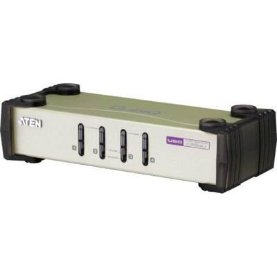 ATEN CS84U KVM-Switch 4-fach, PS/2 oder USB