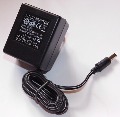Netzteil 12V DC 500mA Hohlstecker 5,5/2,1 AD21205 AC-DC Adaptor Steckernetzteil