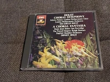Holst Choral Symphony, A Choral Fantasy Sir Adrian Boult Classical CD In VGC
