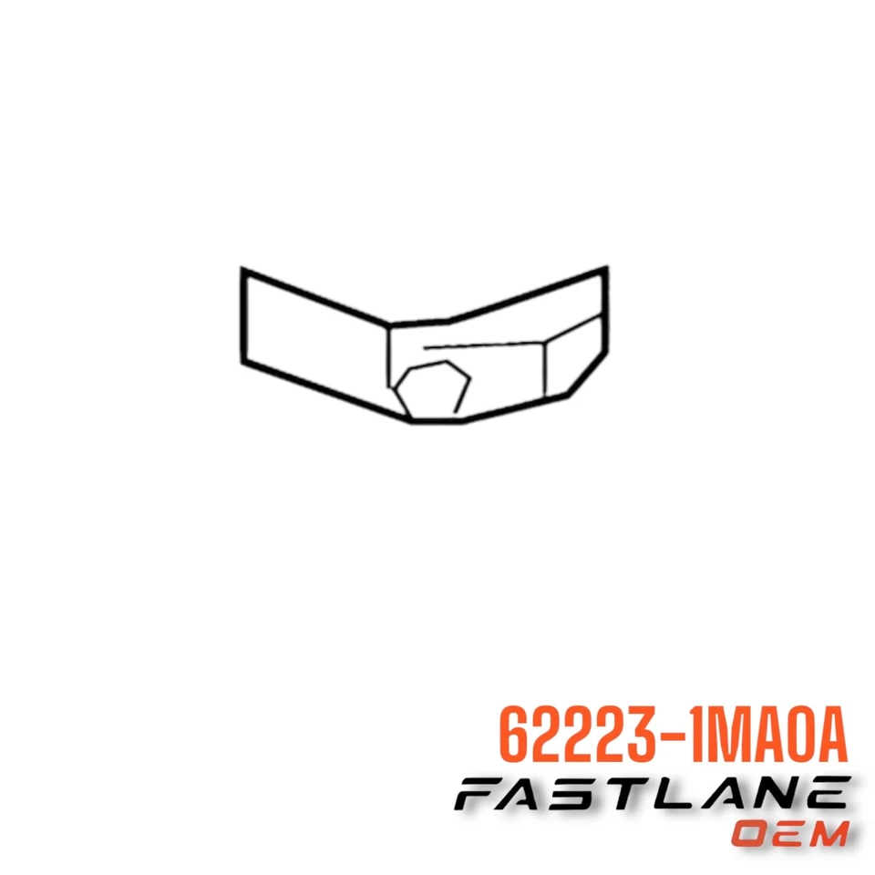 11-19 INFINITI M35 M37 Q70 M56 SOPORTE PARACHOQUES DELANTERO LADO LH NUEVO OEM 62223-1MA0A Foto 4 de 4
