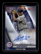 2019 Bowman's Best Best of '19 Autographs #B19AM Alek Manoah Auto - EXACT SCAN