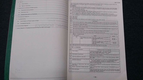 TOSHIBA SHIBURA AC SPINDLE DRIVE SYSTEM INSTRUCTION MANUAL - Picture 3 of 3