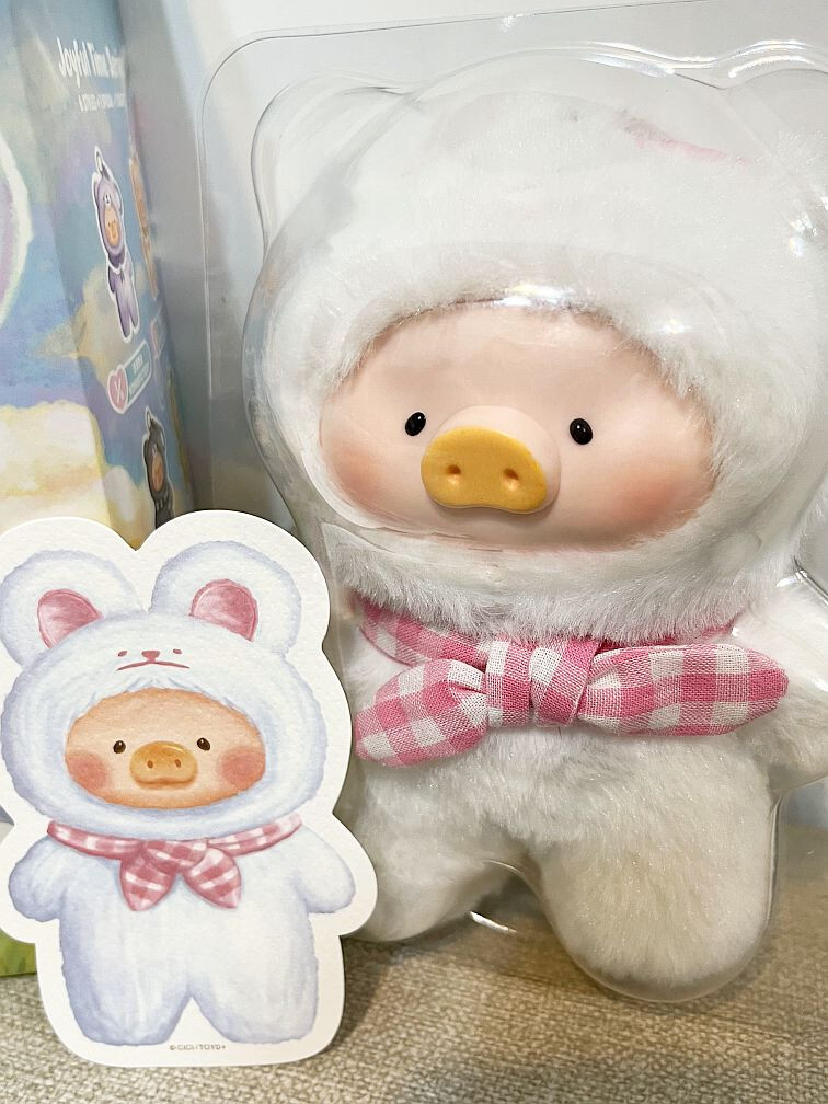 LuLu the Piggy Joyful Time Series - Adore Bunny Vinyl Face