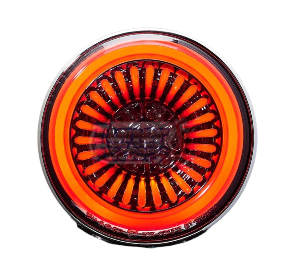 Lanterna traseira FIT Yamaha carcaça preta parafuso estrela/parafuso fumaça XV950R (2015-2022) 2018 - Imagem 4 de 4