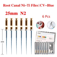 Dental Endo Rotary Files Heat Activated Canal Root Engine Use 19mm/25mm Y1M