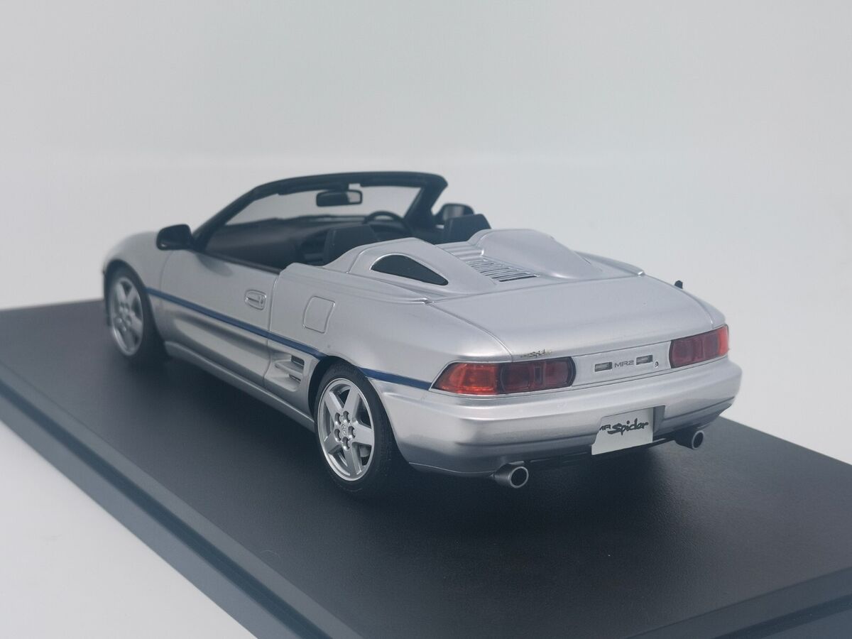 1/18 JP Hobby Peako Toyota MR2 Spider Silver 1995 Limited 1/18 JP Hobby Peako Toyota MR2 Spider Silver 1995 Limited