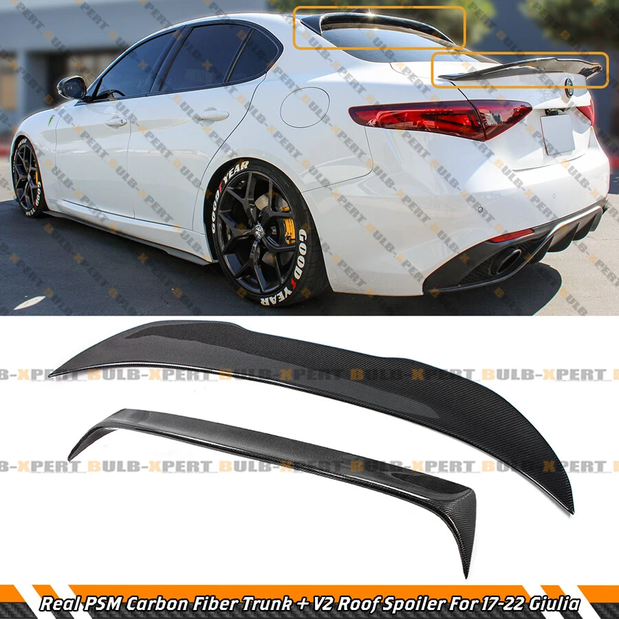 Giulia carbon 2024 fiber spoiler