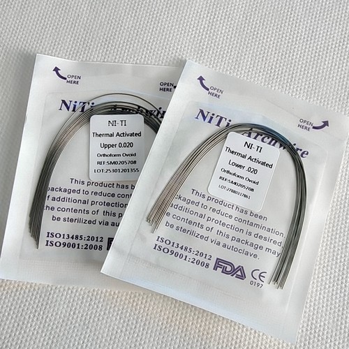 Dental Orthodontic Arch Wire Heat Thermal Activated /Niti/Stainless Steel - Picture 3 of 46