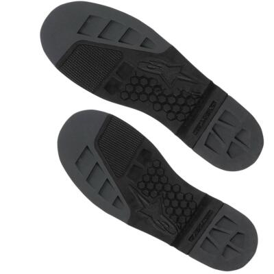 Alpinestars Sohle Stiefelsohle 1 Paar Tech 6/7/8 Schwarz Moto Cross  Ersatz 