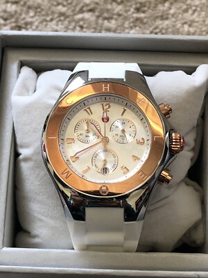 Authentic Michele Rose Gold Tahitian Jelly Bean Watch Michele Jelly Bean Tahitian Women main image 2