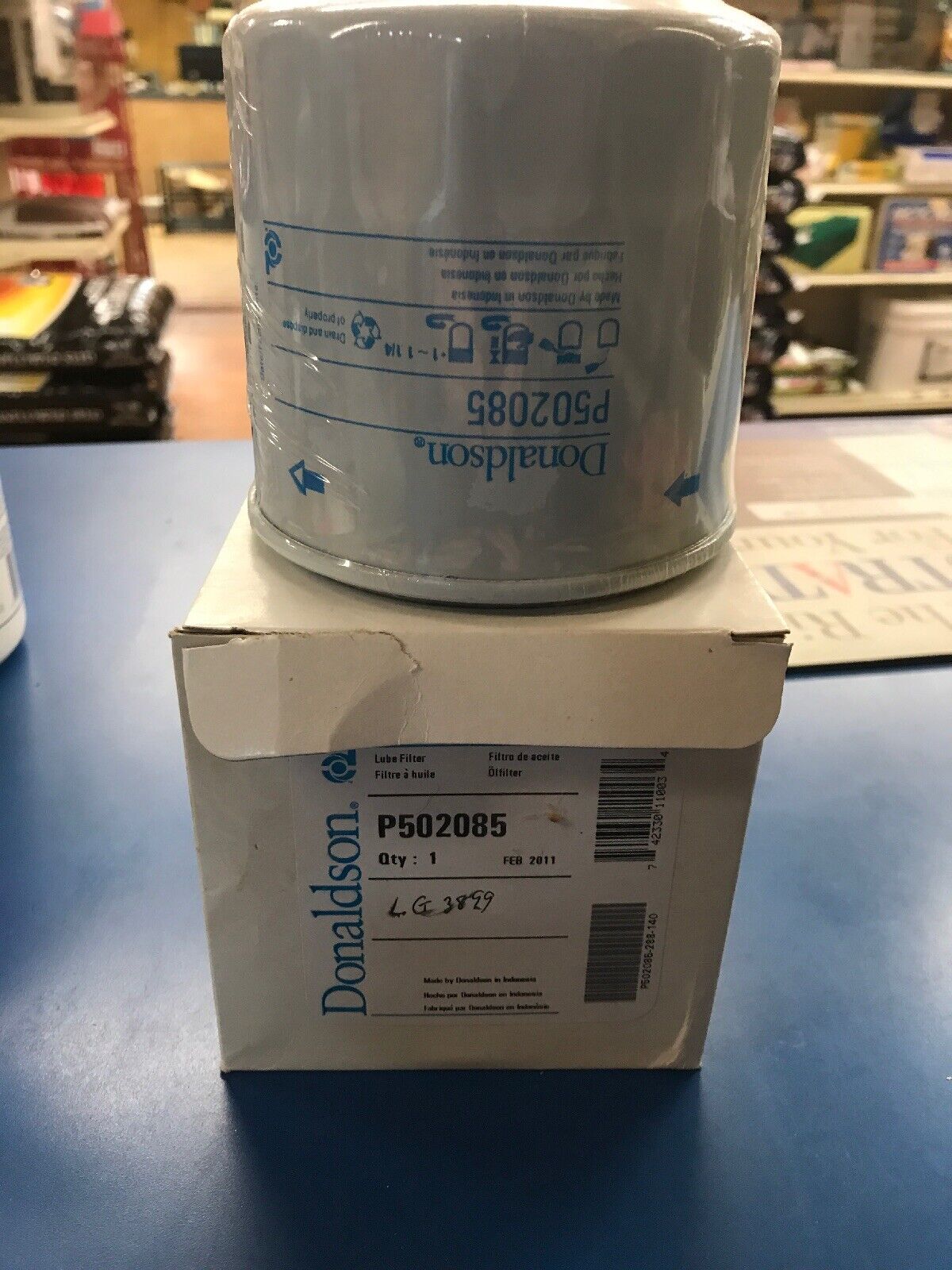 NEW GENUINE DONALDSON SPIN ON OIL LUBE FILTER (PN P502085)