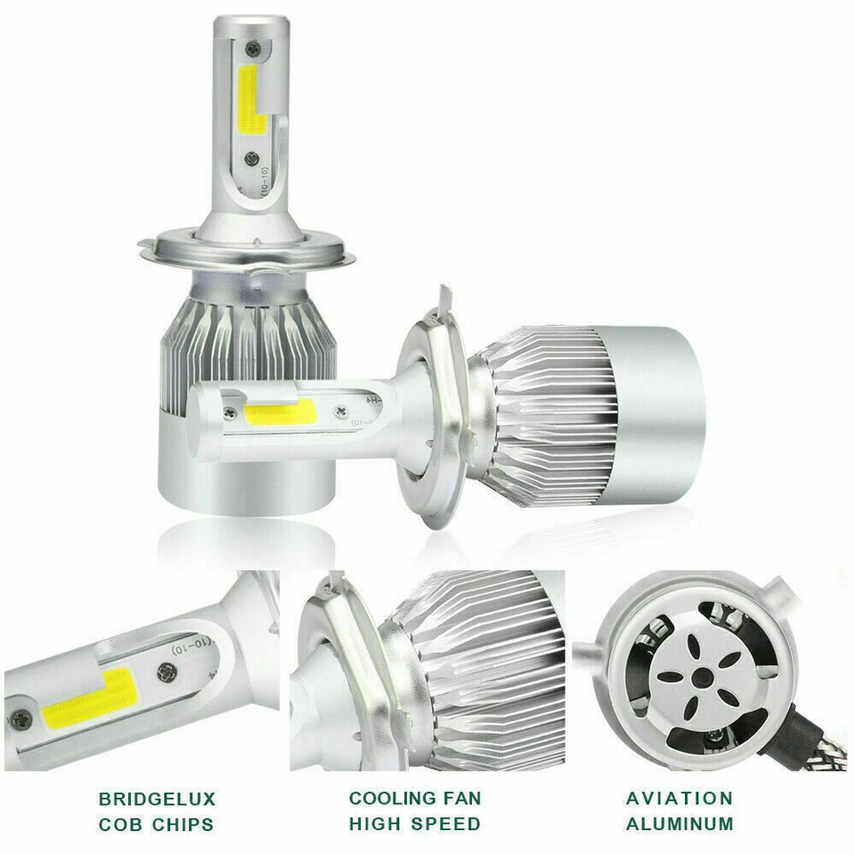 Faro LED + luces antiniebla bombillas c para Pontiac Vibe 2003 2004 2005 2006 2007 2008 Foto 4 de 4