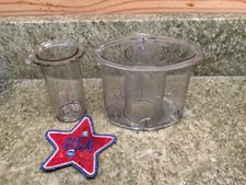 Rare Cuisinart 14 Cup Food Processor DFP-14BCN Replacement Chute Pusher & Sleeve