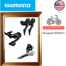 Shimano 105 R7000 11 Speed 3pcs Groupset Front Rear Derailleur Brake Lever Set