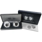 2025 Morgan and Peace Dollar Reverse Proof Two-Coin Set OGP COA