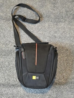 Case Logic Compact Camera Camcorder Bag Case Black Padded Nylon Belt Loop Strap