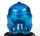 Lego Star Wars Unreleased Monochrome Prototype Trans Blue P2 Clone Helmet
