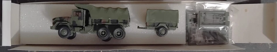 HERPA MINITANKS 5022 Camion militare M929 con rimorchio M105 US Army - Scala H0 - Immagine 3 di 4
