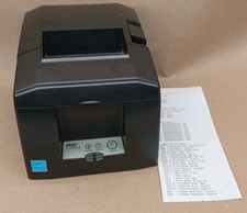 STAR TSP-650II Black USB POS Thermal Receipt Printer No Cords 650-II