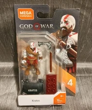 Mega Construx Heroes Series 4: God of War KRATOS Mini Figure