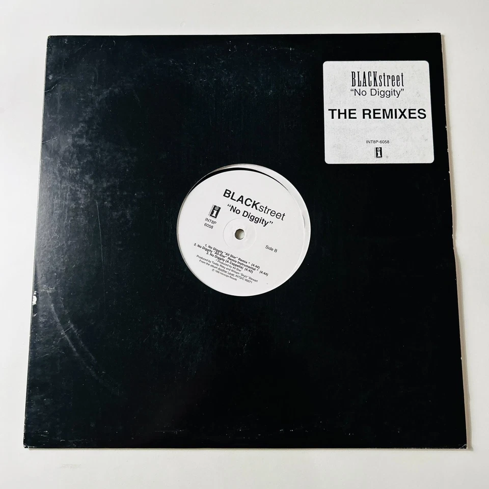 BLACKSTREET No Diggity OG US promo Teddy Riley 12" vinyl record single - Image 3 of 4