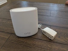 NETGEAR Orbi RBS20 AC2200 Tri-Band Wi-Fi Coverage Whole Home Satellite W/ Cord