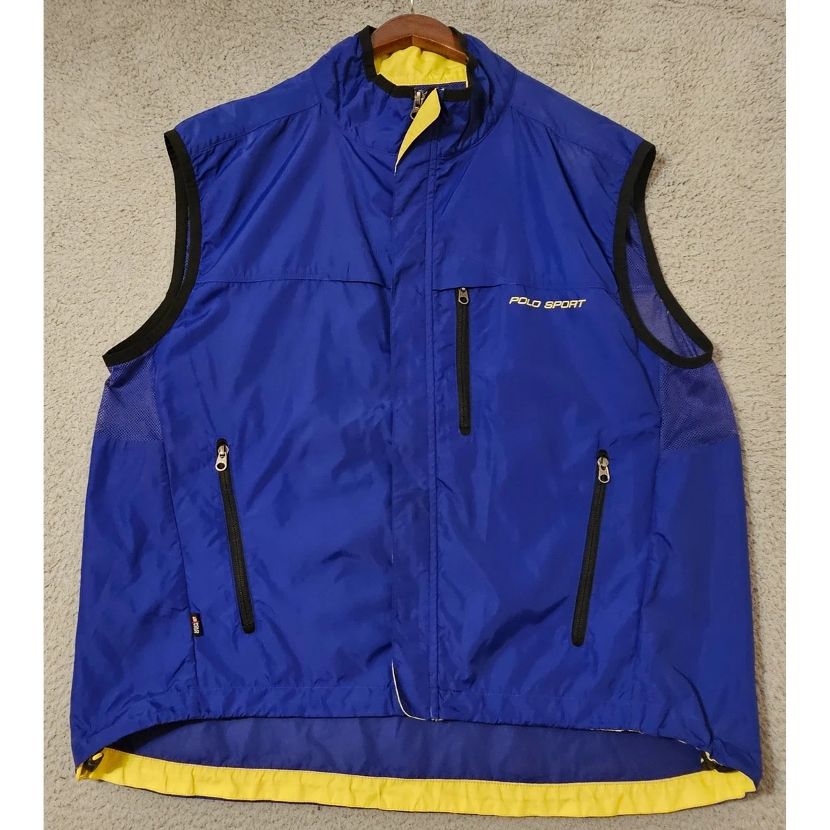 Polo Sport Blue Nylon Outer Shell Coats, Jackets & Vests for Men