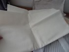 Large Lot Cross Stitch Fabric-Aida,Waste Cloth,white,cream colors-some big pcs — photo 3