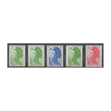 France - Poste - 1986 - No 2423/2427