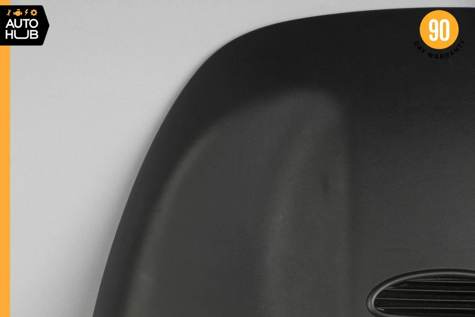 07-14 Mercedes W216 CL63 AMG CL600 Front Left Driver Seat Back Cover Black OEM - Image 2 of 4