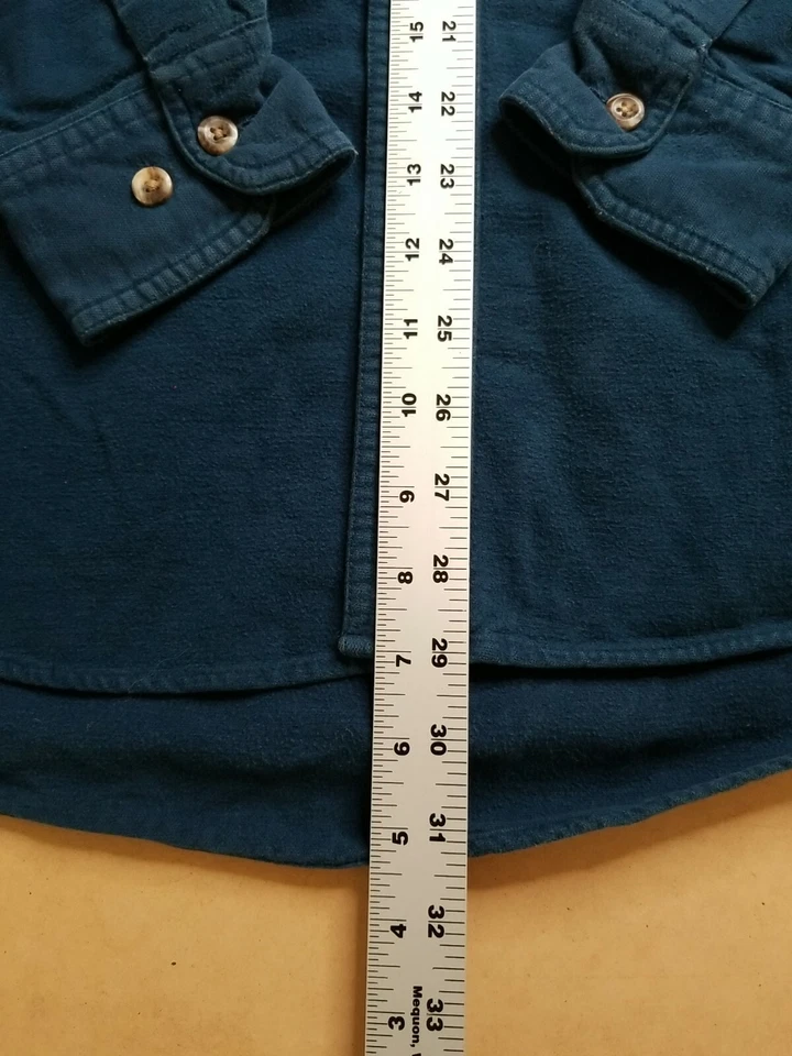 Northwest Territory Mens LT Long Sleeve Button Front 100% Cotton Shirt  - Image 4 of 4