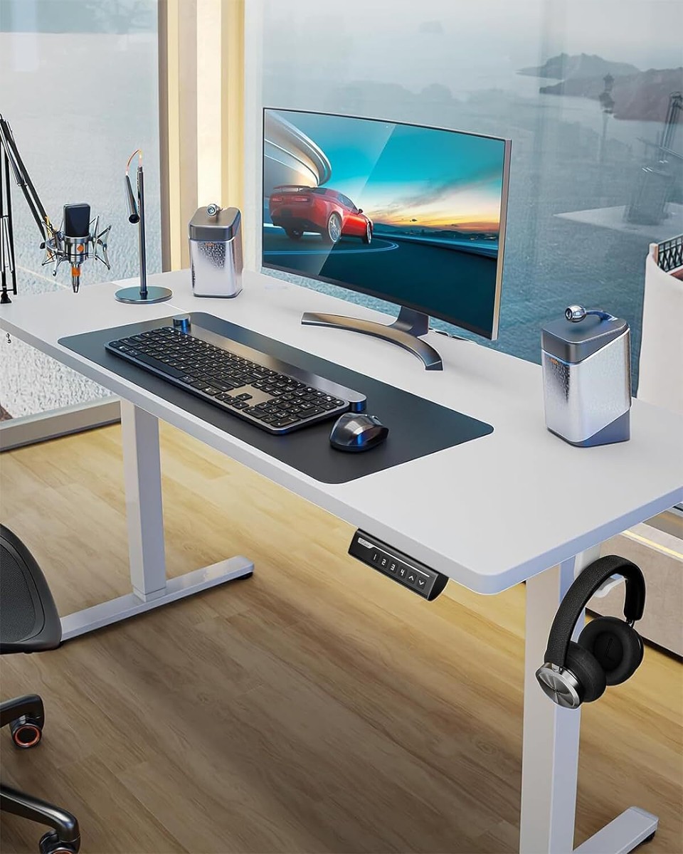ErGear Height Adjustable Electric Standing Desk, 48 x 24 48*24